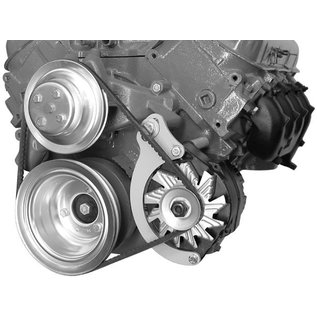 Alan Grove Components Alternator Bracket - BBC - Low Mount - Long Water Pump - Driver Side - 217L