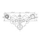 Alan Grove Components Alternator Bracket - BBC - Short Water Pump - Passenger Side - 218R