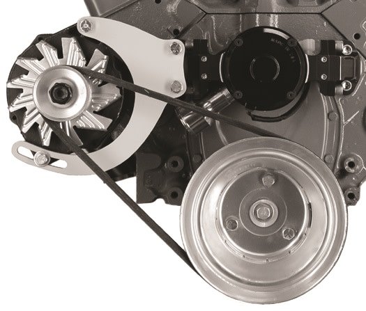 Alan Grove Components Alternator Bracket Mid-Mount SBC Long Water Pump Alan Grove Components Alternator Bracket Mid-Mount SBC Long Water Pump