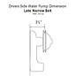 Alan Grove Components Compressor & Alternator Bracket - Late Narrow-Belt Flathead - 314