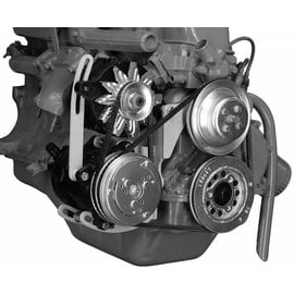 Alan Grove Components Compressor & Alt Bracket - 170/200 Ford & Mercury 6-Cylinder - 316R