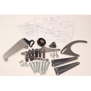 Alan Grove Components Alt & PS BKT - SB Chevy - Short Pump - (64-68 A Body) - Drivers Side-600L