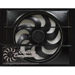 Cooling Components Style 40 Fan wide Shroud for down flow radiators - CC-1640