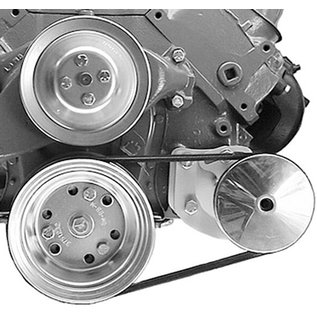 Alan Grove Components Power Steering Bracket - BBC - Short Pump - Type II Pump - Driver Side - 415L