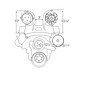 Alan Grove Components Power Steering Bracket - 401/425 Nailhead Buick - Type II Pump - Driver Side - 420L