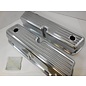 RPC SBF Valve Covers - Tall W/ Holes - Finned - Polished - S6175