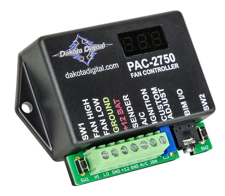 Electronic Fan Controller 70 Amp - PAC-2750 - Affordable ... lincoln amp gauge wiring 