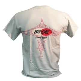 So-Cal Speed Shop SC 03 - Pinstripe Logo in Sand