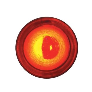 United Pacific LED Bullet License Fastener - Red - 10867