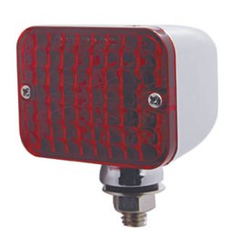 United Pacific Medium Rectangular Auxiliary Light - Red - 30331
