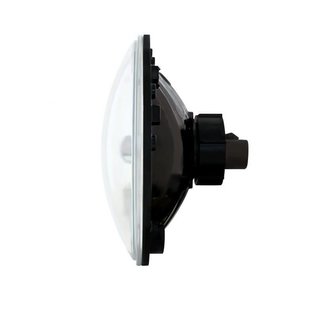 United Pacific 7" Headlight with Amber LED Halo Ring - 31284