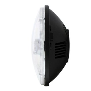United Pacific 7" LED Headlight with 10 LED Daytime Running Light Bar Amber-31514