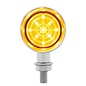 United Pacific 9 LED Dual Function Mini Bullet Light - Amber LED/ Amber Lens - #36859