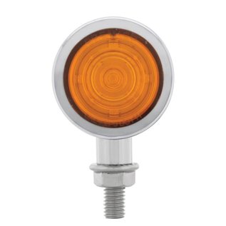 United Pacific 9 LED Dual Function Mini Bullet Light - Amber LED/ Amber Lens - #36859