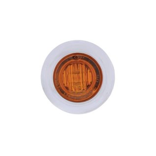 United Pacific 3 LED Mini Light  - Amber - 37967
