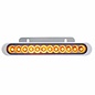 United Pacific 12 LED 6 1/4" Auxiliary Strip Light - Amber - #38042