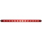 United Pacific 12" Stop, Turn & Tail Light Bar - Red LED/Red Lens  - 38947B