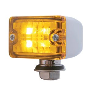 United Pacific Small LED Rod Light - Amber - 39188