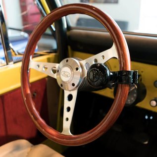 United Pacific Steering Wheel Spinner - Classic Black - #70092