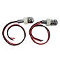 United Pacific Single LED License Plate Fasteners (2 Pack) - 70303