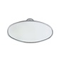 United Pacific Chrome Interior Rear View Mirror - Glue-On Mount - Oval - #70802