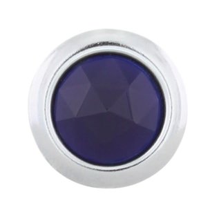United Pacific Blue Dots - Chrome Rings - A5010