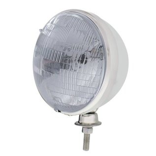 United Pacific 7" Halogen Headlight - Sealed Beam - SS - A5022SSB