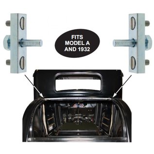 United Pacific 1928-32 Ford Coupe Trunk Hinges - B20039