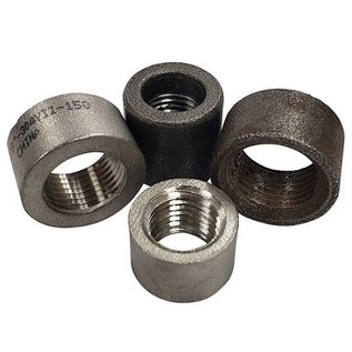 Tanks, Inc. 1/4" Weld In NPT Half Coupling - Stainless Steel - 4NPT-SS