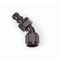Tanks, Inc. 45° -6 AN Black Twist-Lok Fitting - 624083