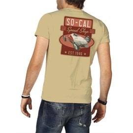 So-Cal Speed Shop SC 29A - So-Cal Retro Sign - Sand