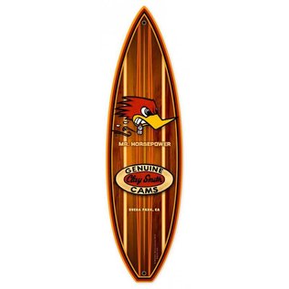 Clay Smith Cams Garage Sign - Clay Smith Cams Surfboard - A705