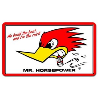 Clay Smith Cams Garage Sign - Mr. Horsepower We Build the Best