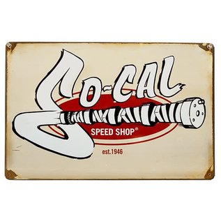 So-Cal Speed Shop Garage Sign - SO-CAL Vintage Cam