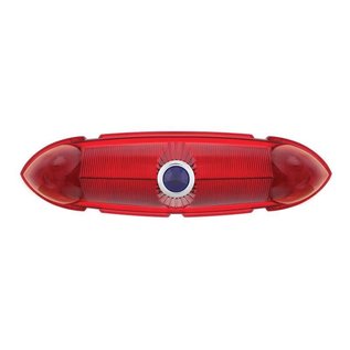 United Pacific 51 Ford Tail Light Lens w/ Blue Dot - F5101BD
