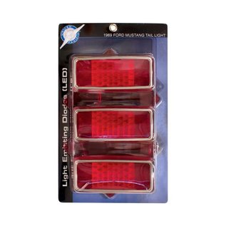 United Pacific 69 Ford Mustang LED Tail Light - FTL6901LED