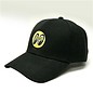Mooneyes Black Cap with Yellow Logo