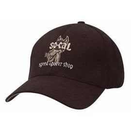 So-Cal Speed Shop SO-CAL Hat - Wolf - FlexFit