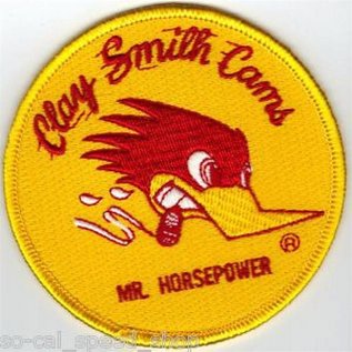 Clay Smith Cams Mr. Horsepower Original Round Patch CS43