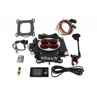 FiTech Go EFI 4 - 600 HP EFI System - Power Adder - Matte Black Finish - 30004