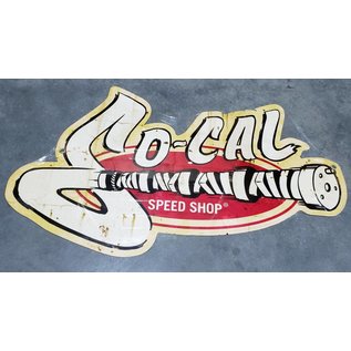 So-Cal Speed Shop Garage Sign - So-Cal Cam Shaft - Cut Out