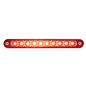 United Pacific 10 LED 6 1/2" Stop, Turn & Tail Light Bar w/ Bezel - #37638