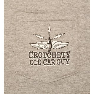Roadster Pilot RP 28 - Crochety Old Man Pocket T-Shirt