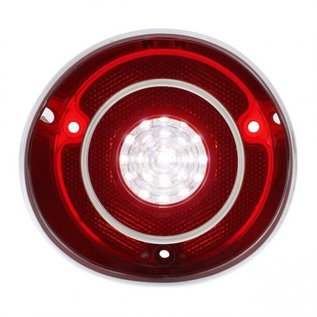 United Pacific 71 Chevelle SS Reverse Light Lens-R-Carded - #CBL7101LED-L