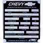 Affordable Street Rods A7 Vin Tag - Chevy ID Plate
