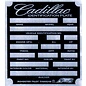 Affordable Street Rods B2 Vin Tag - Cadillac ID Plate