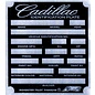 Roadster Pilot B2 Vin Tag - Cadillac ID Plate