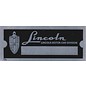 Roadster Pilot D1 Vin Tag - Lincoln (1 Line)