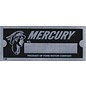 Roadster Pilot D2 Vin Tag - Mercury w/Logo (1 Line)