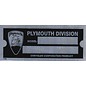 Roadster Pilot D4 Vin Tag - Plymouth Division (2 Lines)